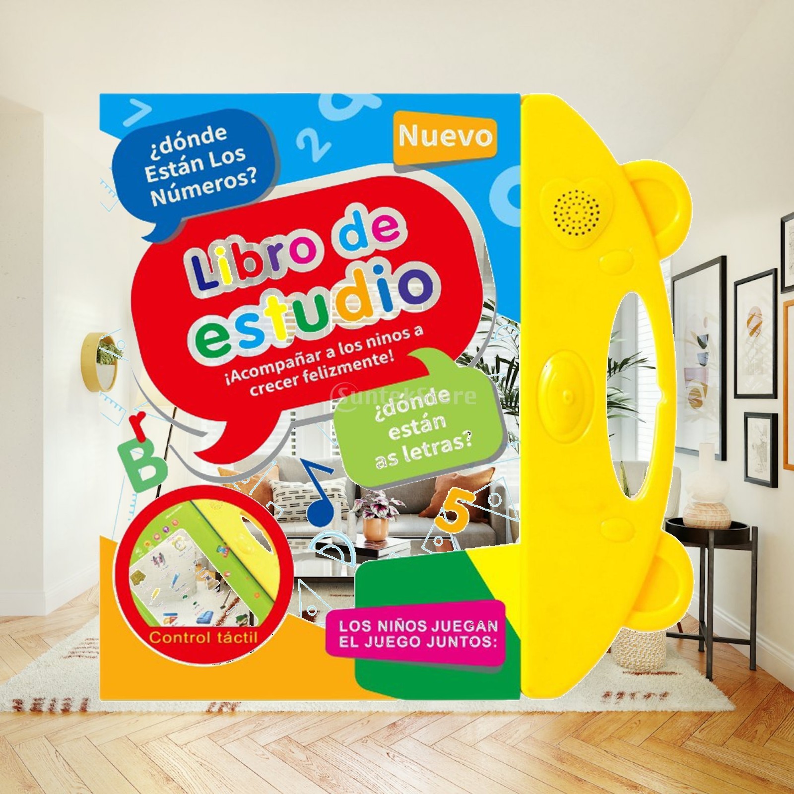 Audio Music Image - Buku Suara Bilingual Bahasa Spanyol dan