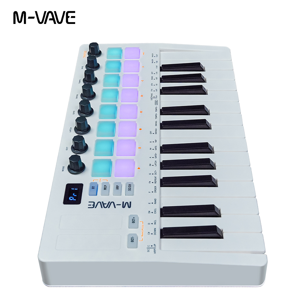M-VAVE SMK-25 II 25 Key Blueto - Midi Controller Pad ulasan dan harga