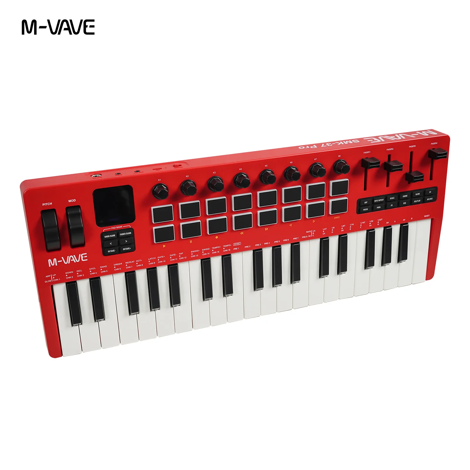 M-VAVE SMK-37 Pro, Kontroler M - Midi Controller Pad ulasan dan harga